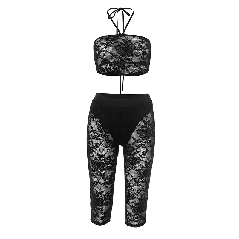 Weekend Women's Sexy Solid Color Spandex Polyester Pant Co-ord Set Shorts Sets display picture 10