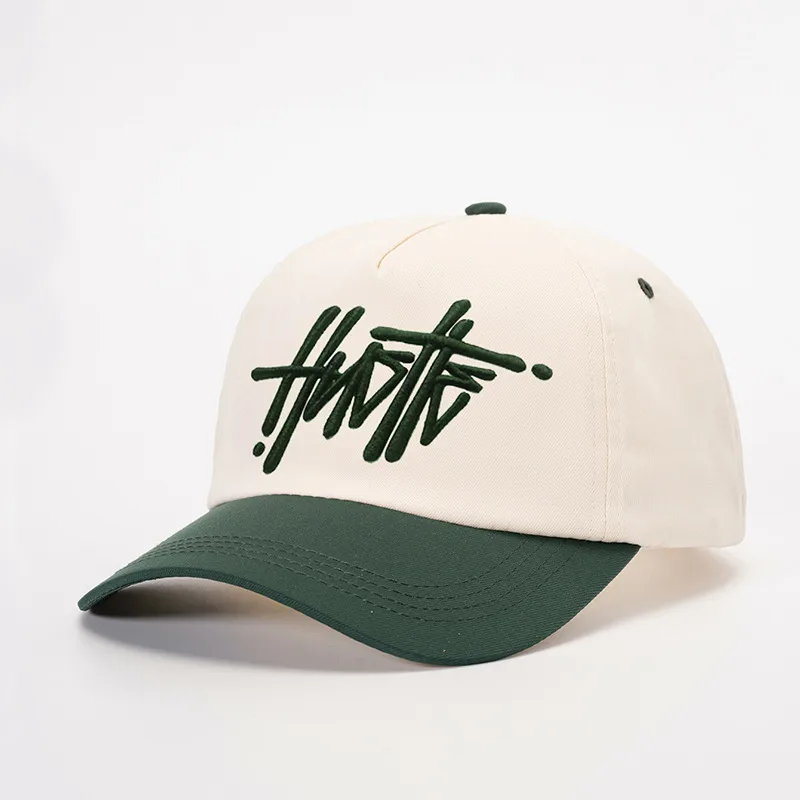 Unisex Casual Simple Style Streetwear Vocabulary Words/Name Color Block Embroidery Curved Eaves Baseball Cap display picture 4