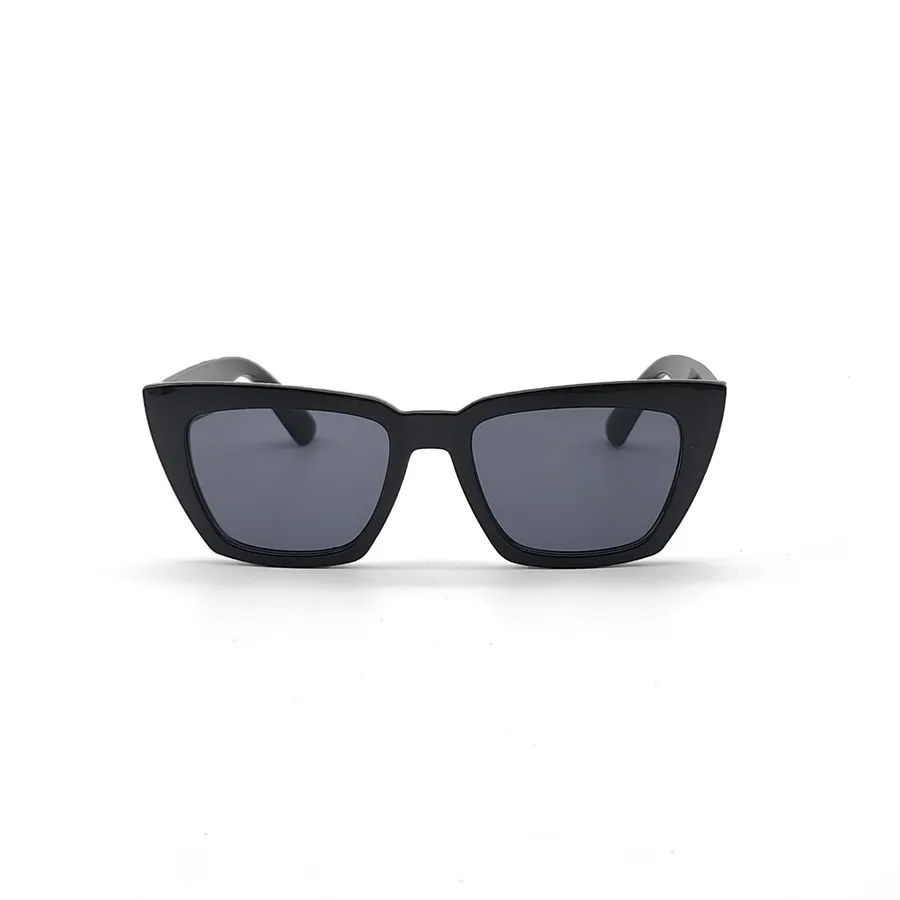 Casual Retro Simple Style Solid Color Ac Cat Eye Full Frame Glasses display picture 2