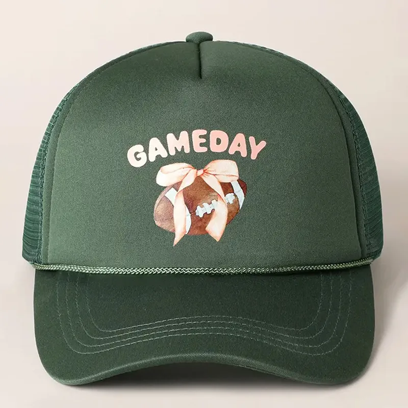 Unisex Casual Simple Style Streetwear Vocabulary Words/Name Baseball Bow Knot Curved Eaves Baseball Cap display picture 2