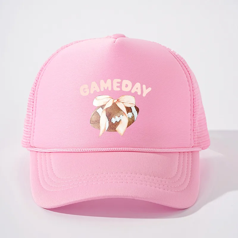 Unisex Casual Simple Style Streetwear Vocabulary Words/Name Baseball Bow Knot Curved Eaves Baseball Cap display picture 4