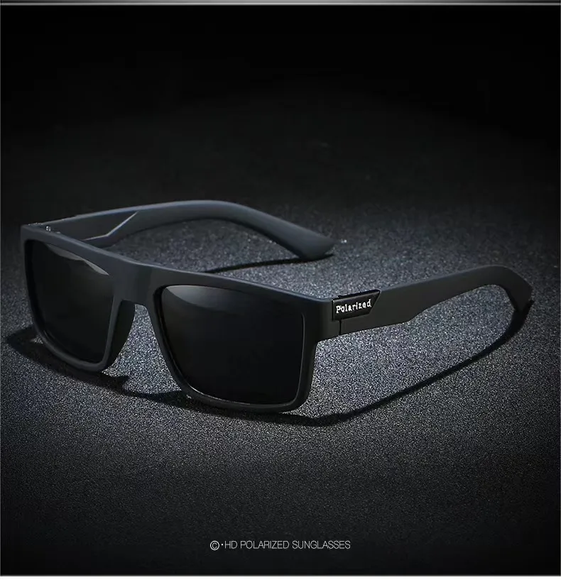 New Sports Polarizer D918 Sunglasses  Fashion Men's Riding Sunglasses Vintage Sunglasses display picture 1