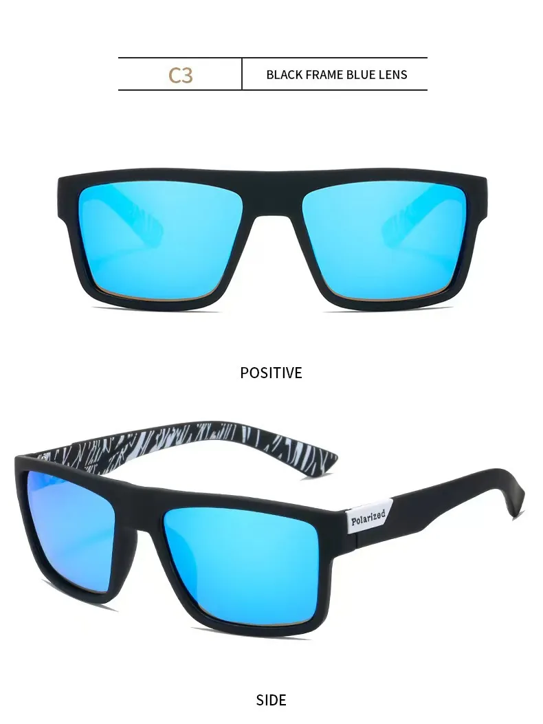 New Sports Polarizer D918 Sunglasses  Fashion Men's Riding Sunglasses Vintage Sunglasses display picture 16