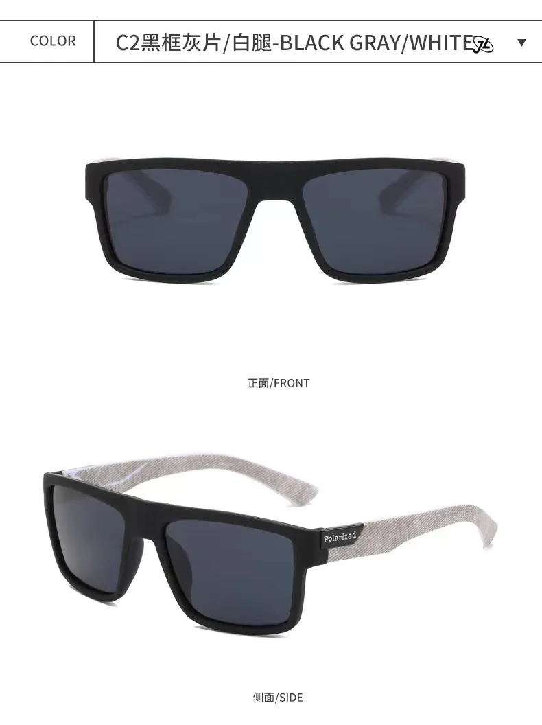 New Sports Polarizer D918 Sunglasses  Fashion Men's Riding Sunglasses Vintage Sunglasses display picture 17
