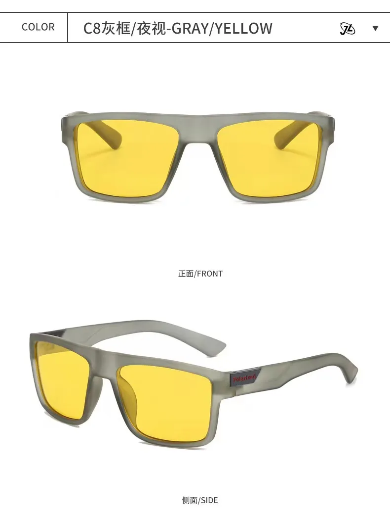New Sports Polarizer D918 Sunglasses  Fashion Men's Riding Sunglasses Vintage Sunglasses display picture 18