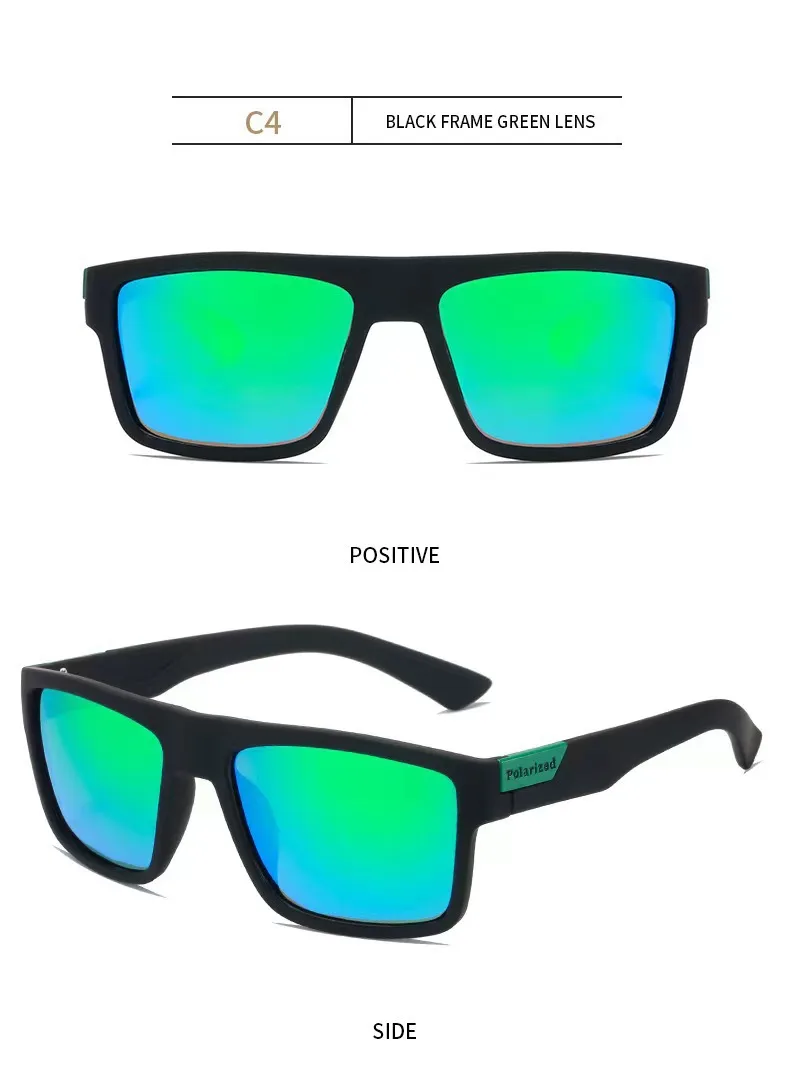 New Sports Polarizer D918 Sunglasses  Fashion Men's Riding Sunglasses Vintage Sunglasses display picture 21