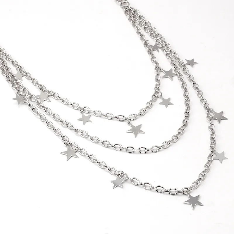 New Style All-match Five-pointed Star Pendant Chain Trendy Hip-hop Men's And Women's Jeans Waist Chain Fashion Ins Style Accessories display picture 10
