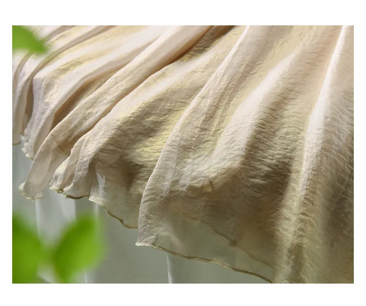Spring Chinese Antique Casual Elegant Fairy Style Tulle Hanfu Wide Leg Pants Fairy Pants Chiffon Pants Women's Plus Size display picture 4
