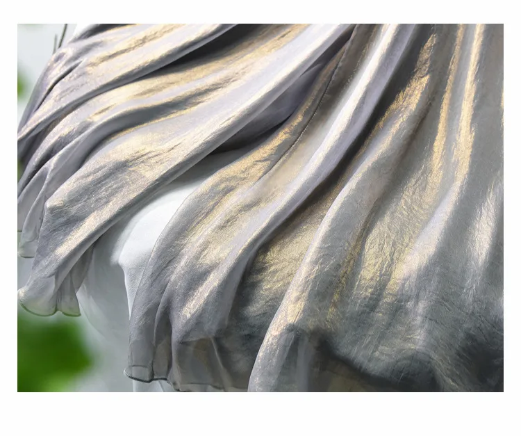Spring Chinese Antique Casual Elegant Fairy Style Tulle Hanfu Wide Leg Pants Fairy Pants Chiffon Pants Women's Plus Size display picture 7
