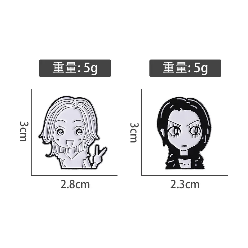 Creative Badge Suit Series English Pin Accessories All-match Personality Combination Multi-style Metal Brooch display picture 3