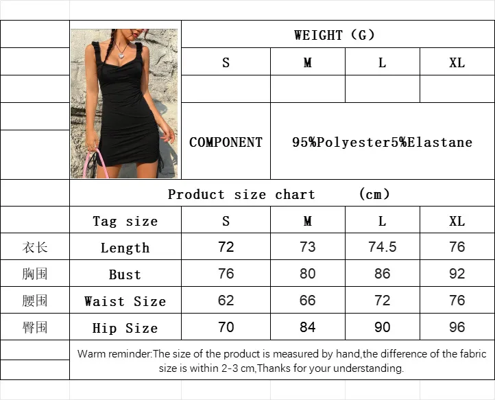 Women's Sexy Pure Sling Dress Summer V-neck Design Hip Skirt display picture 2