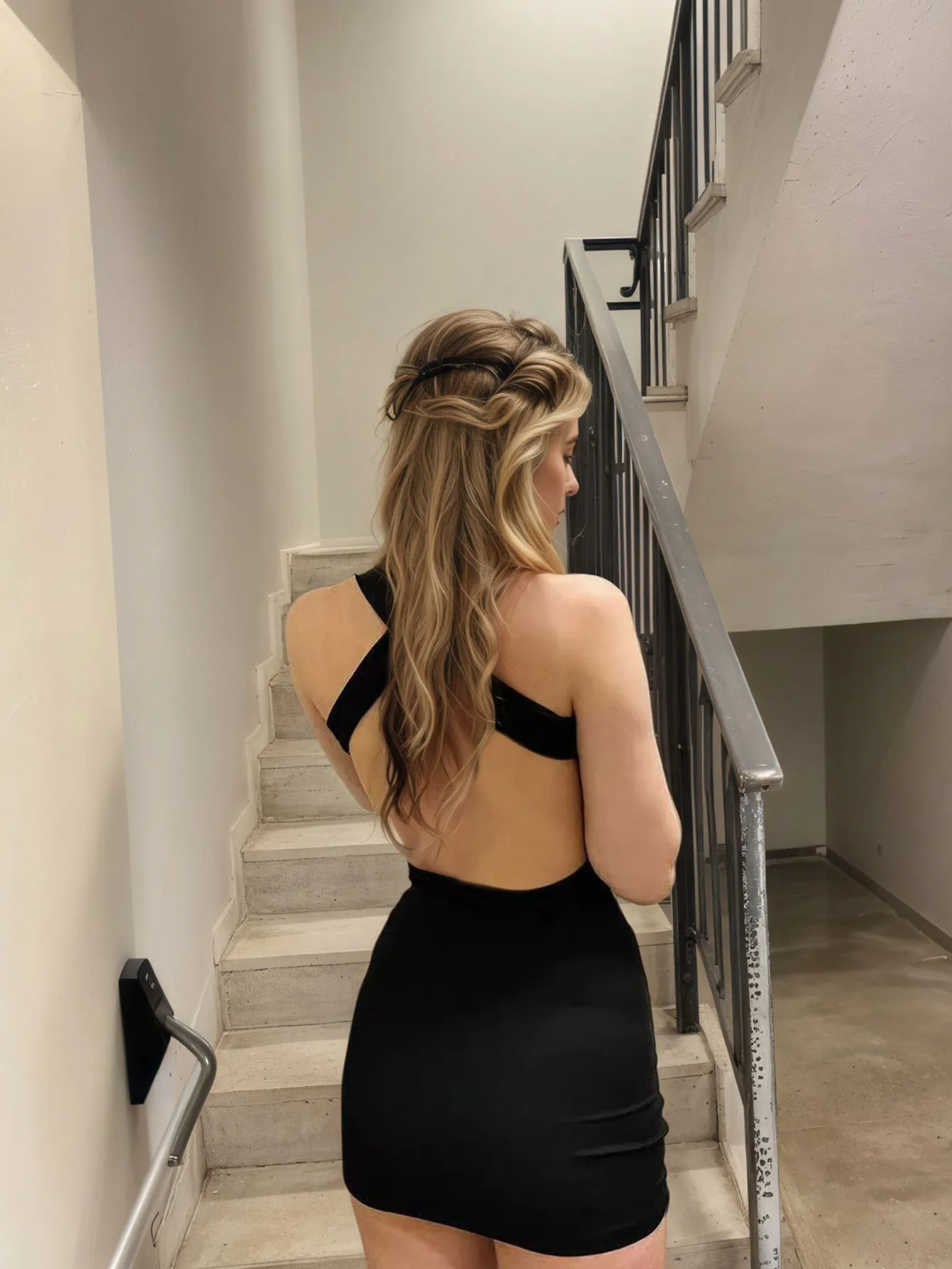 Women's Wear Pure Want To Dress Summer Backless Design High Waist Skirt display picture 4