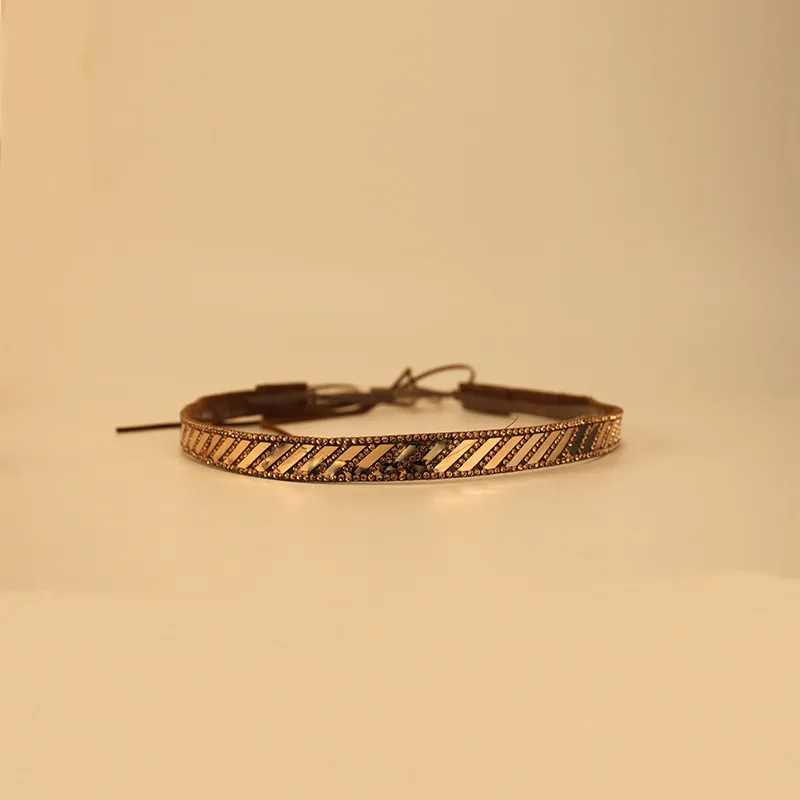 Cowboy Hat Hat With Decorative Ethnic Style Hat Straw Hat Hot Hat Belt display picture 3