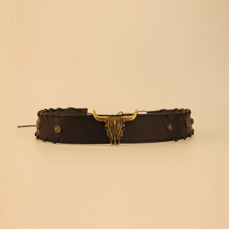 Cowboy Hat Hat With Decorative Ethnic Style Hat Straw Hat Hot Hat Belt display picture 8