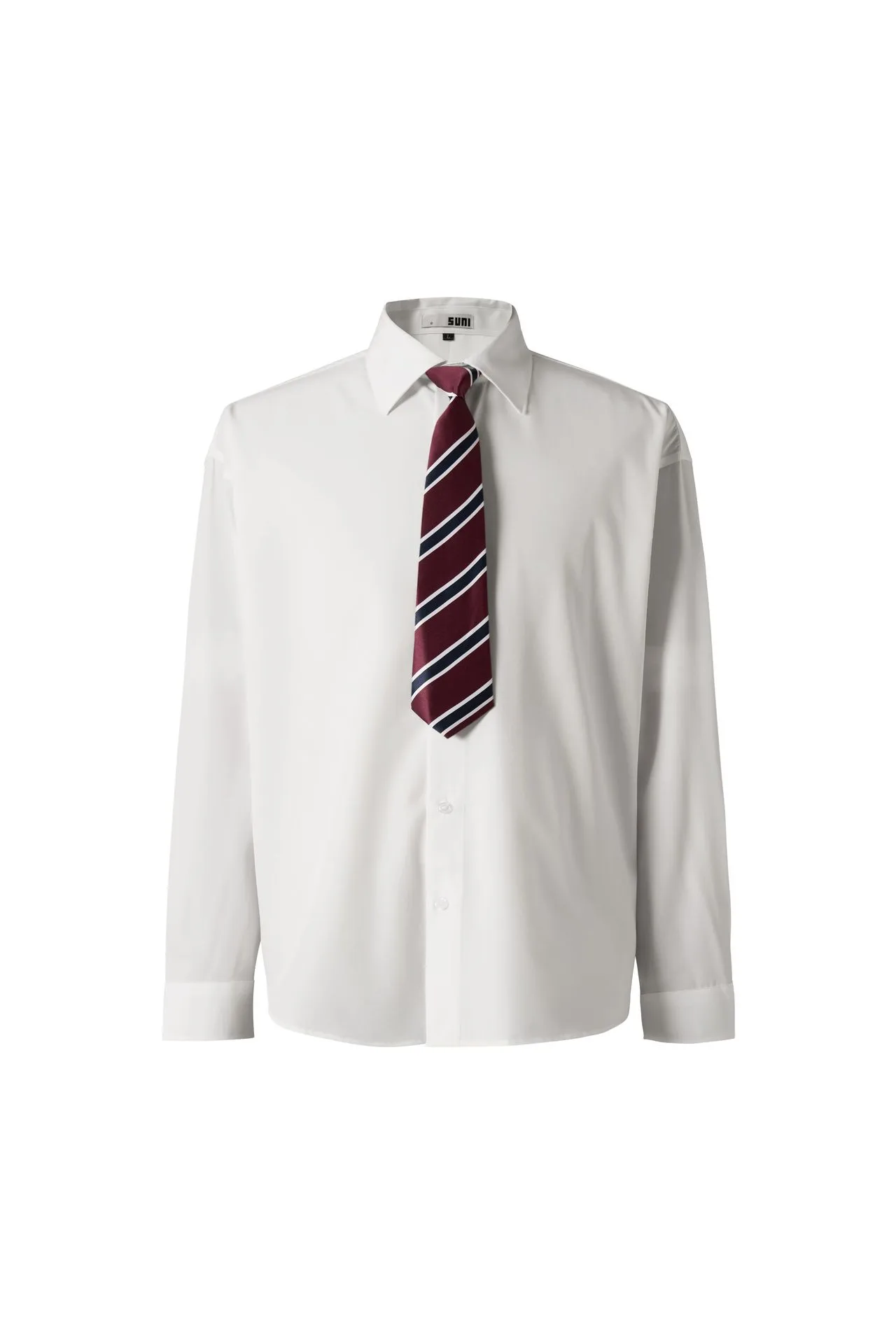 Jiayiku Men's Wear  Spring New Style Retro Campus Style JK Niche Tie Shirt Long Sleeve Ins Fashionable And Handsome display picture 20
