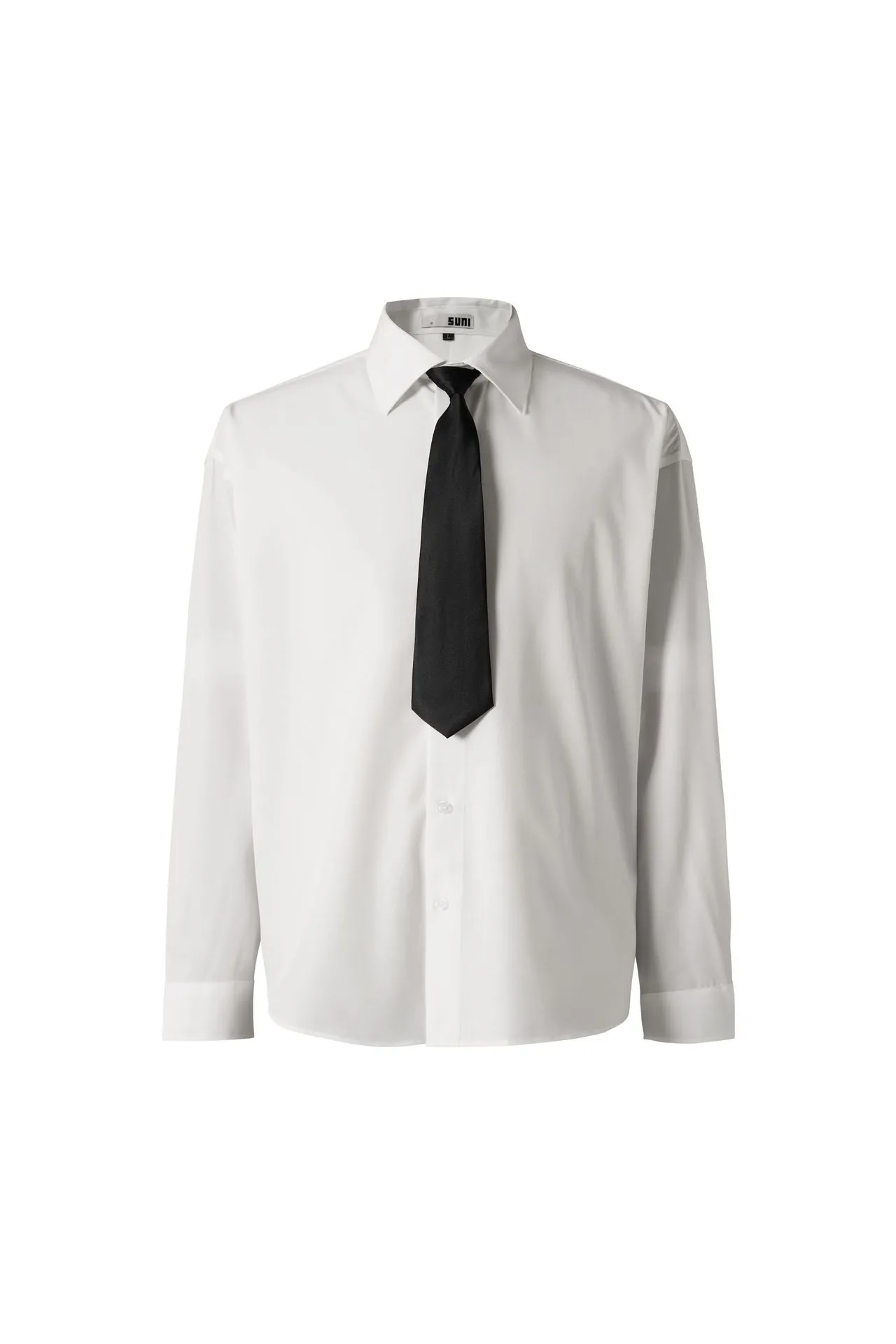 Jiayiku Men's Wear  Spring New Style Retro Campus Style JK Niche Tie Shirt Long Sleeve Ins Fashionable And Handsome display picture 24