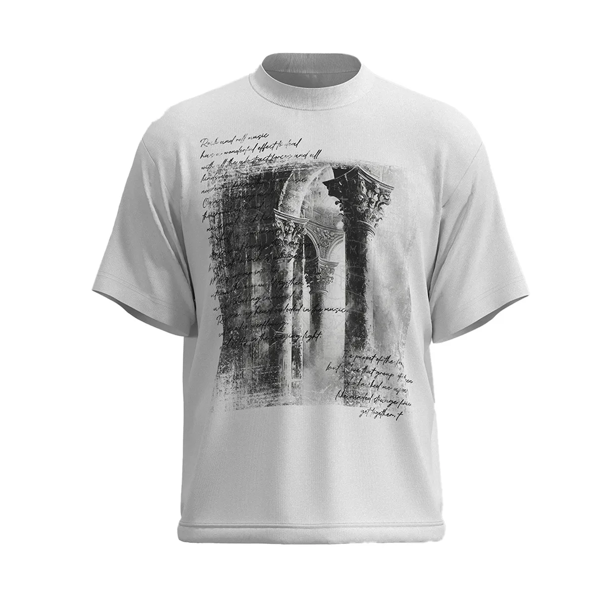 Jiayiku Men's Clothing  Summer American Street Hip Hop Fashion Brand Tee Culture Shirt Diablo Printed T-shirt Short Sleeve display picture 3