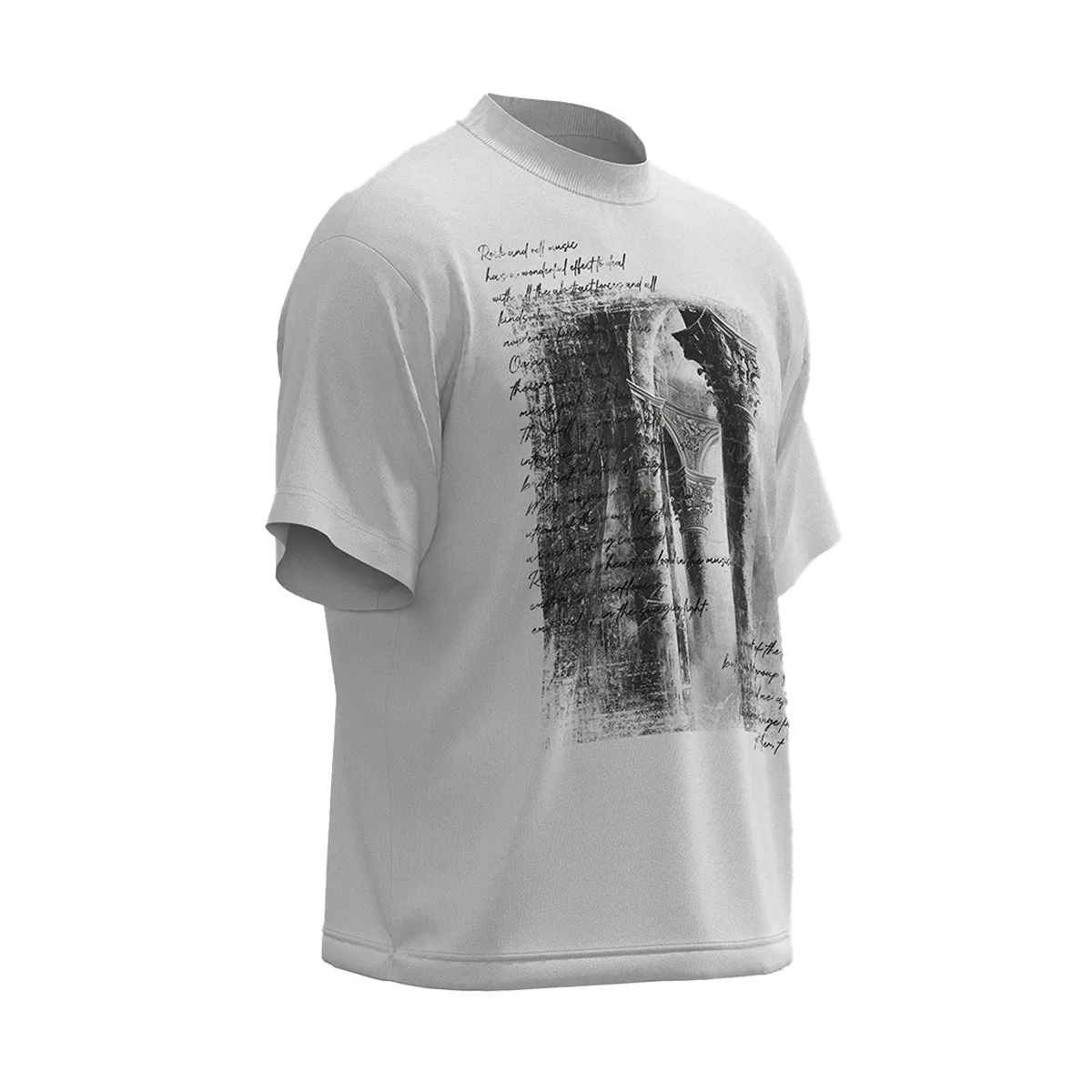 Jiayiku Men's Clothing  Summer American Street Hip Hop Fashion Brand Tee Culture Shirt Diablo Printed T-shirt Short Sleeve display picture 4