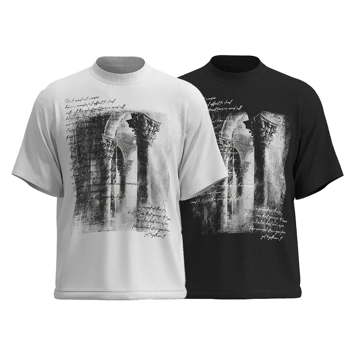 Jiayiku Men's Clothing  Summer American Street Hip Hop Fashion Brand Tee Culture Shirt Diablo Printed T-shirt Short Sleeve display picture 2