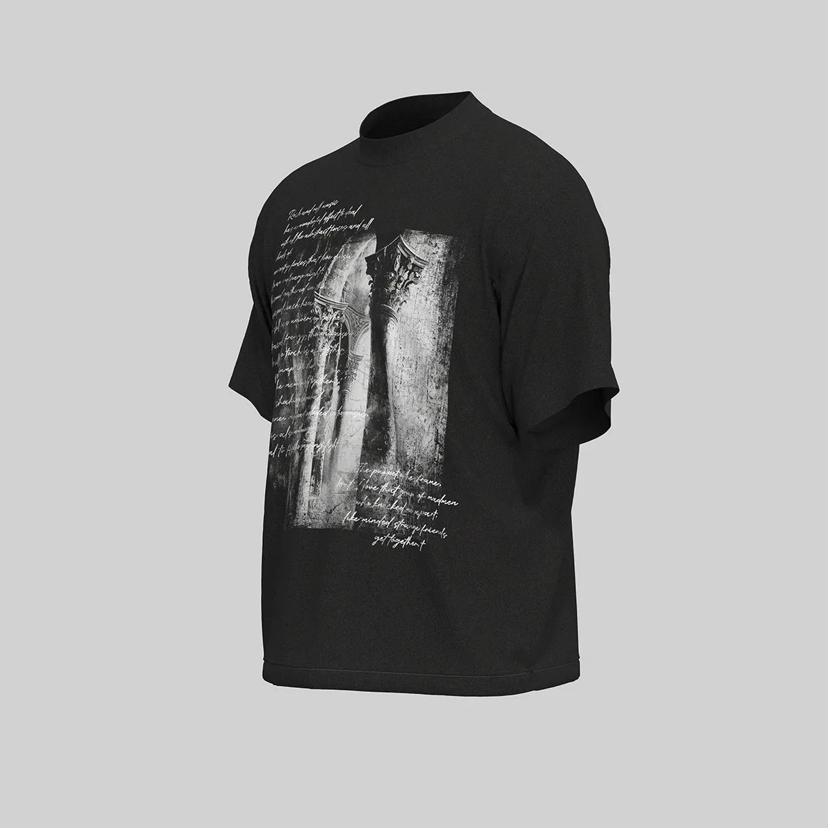 Jiayiku Men's Clothing  Summer American Street Hip Hop Fashion Brand Tee Culture Shirt Diablo Printed T-shirt Short Sleeve display picture 13