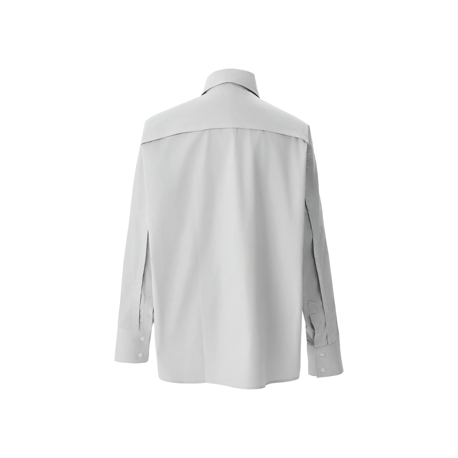Jiayiku Men's  Spring New Style Simple Campus Style Jk Design Tie Shirt Long Sleeve Ins Fashionable And Handsome display picture 5