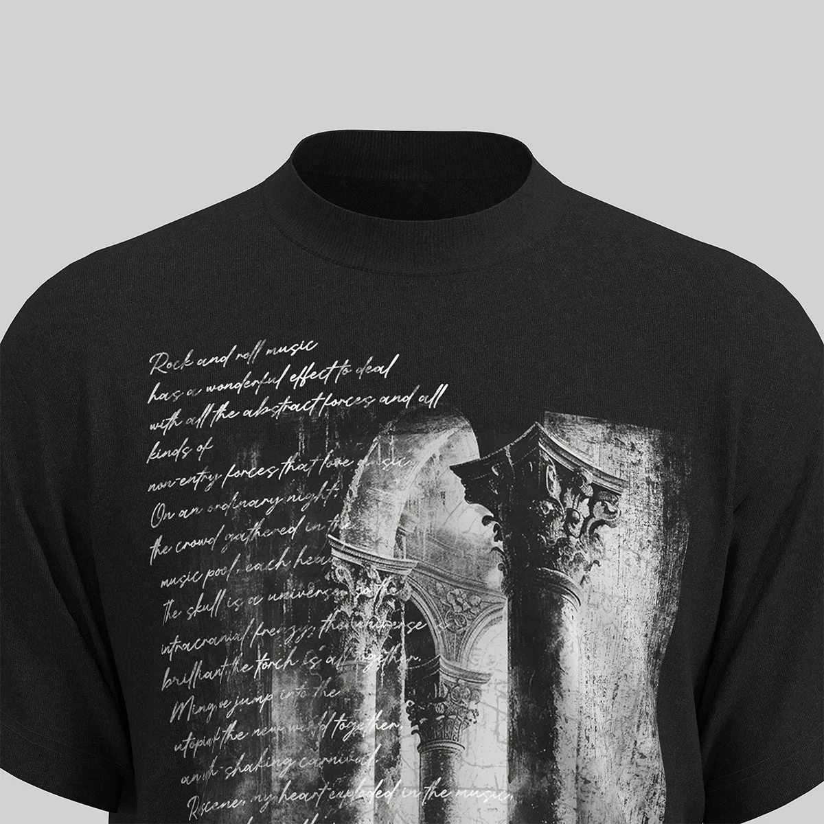 Jiayiku Men's Clothing  Summer American Street Hip Hop Fashion Brand Tee Culture Shirt Diablo Printed T-shirt Short Sleeve display picture 18