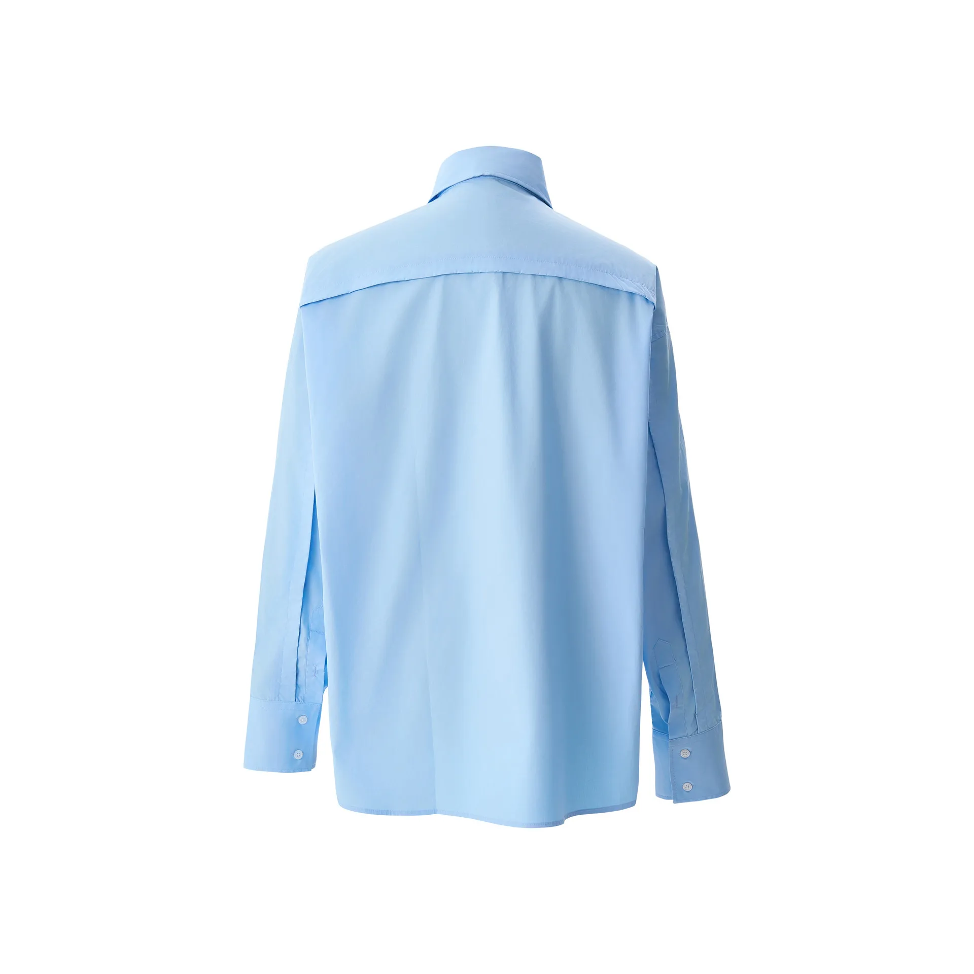 Jiayiku Men's  Spring New Style Simple Campus Style Jk Design Tie Shirt Long Sleeve Ins Fashionable And Handsome display picture 8