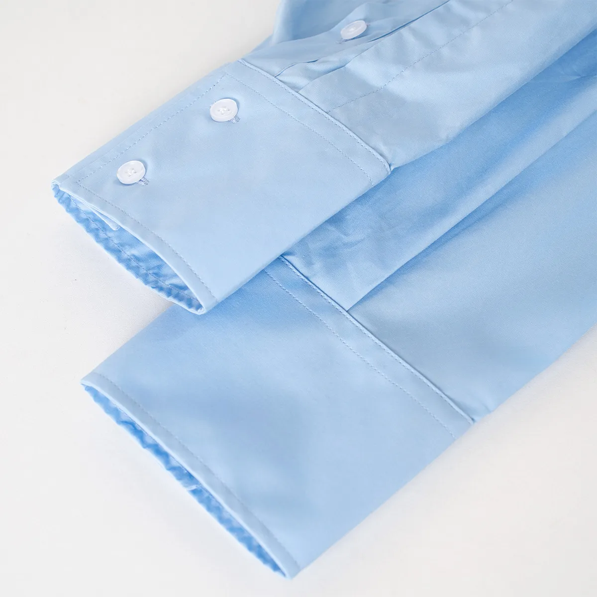 Jiayiku Men's  Spring New Style Simple Campus Style Jk Design Tie Shirt Long Sleeve Ins Fashionable And Handsome display picture 12