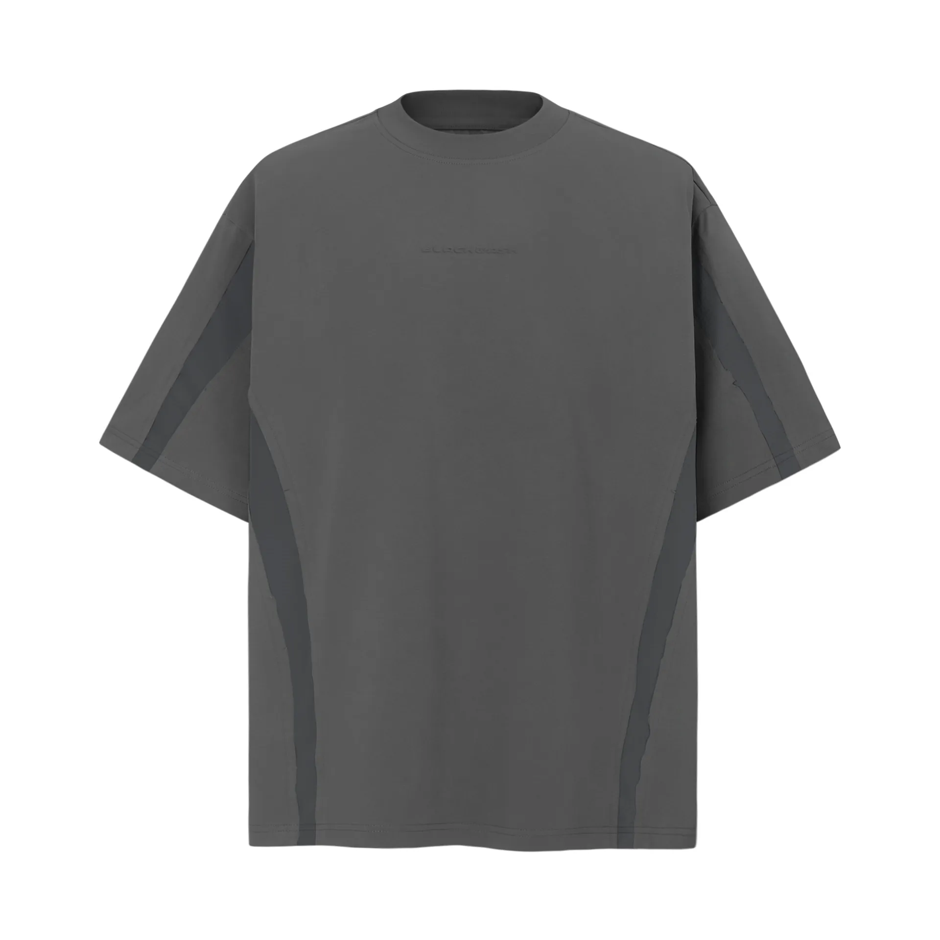 Jiayiku Men's  Summer American Retro Trendy Brand Washed Tee T-shirt Motorcycle Stitching Short-sleeved T-shirt For Men display picture 7
