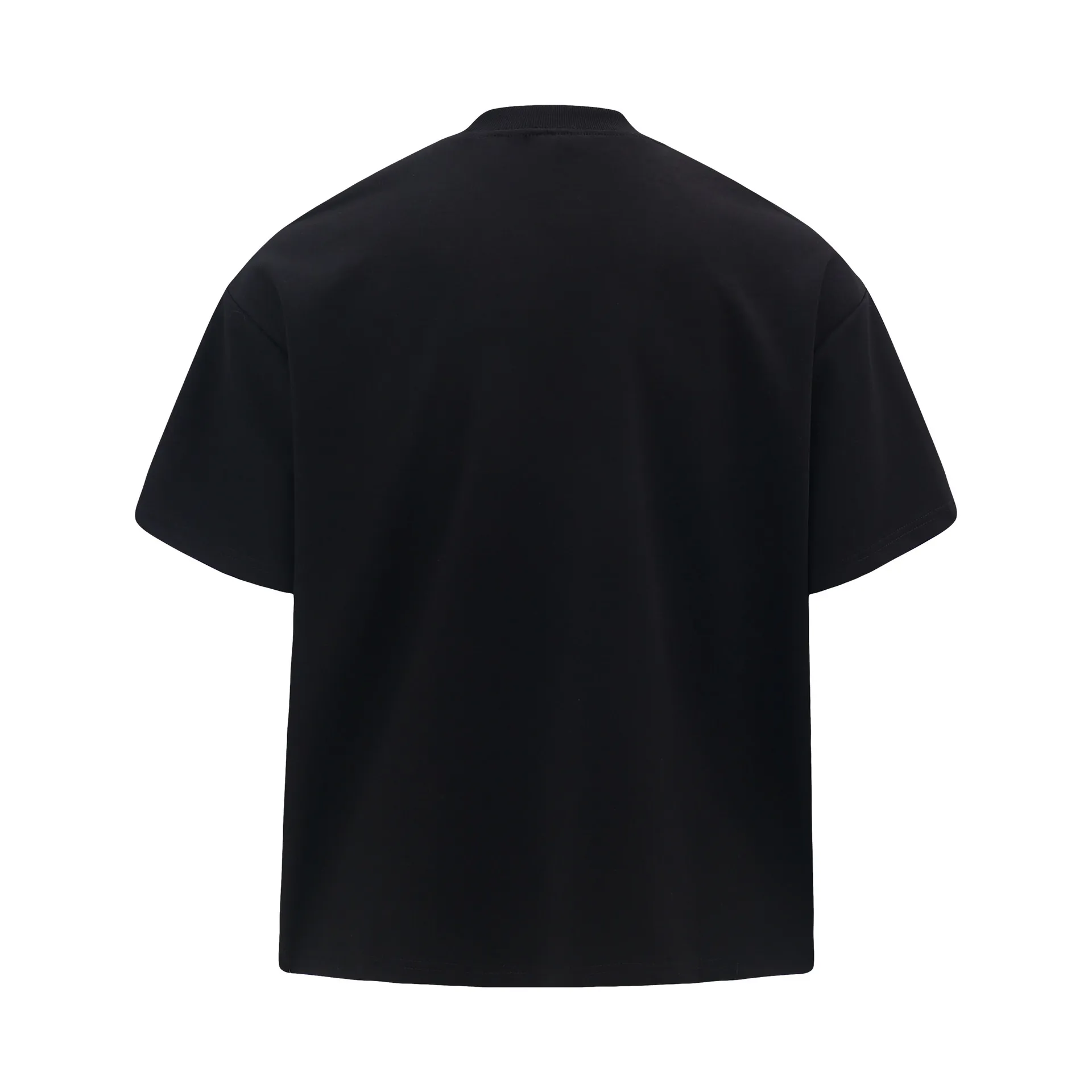 Jiayiku Men's  Summer New Niche Personality Python Pattern Stitching T-shirt Men's Short-sleeved Trendy Men's High-end Sense display picture 6