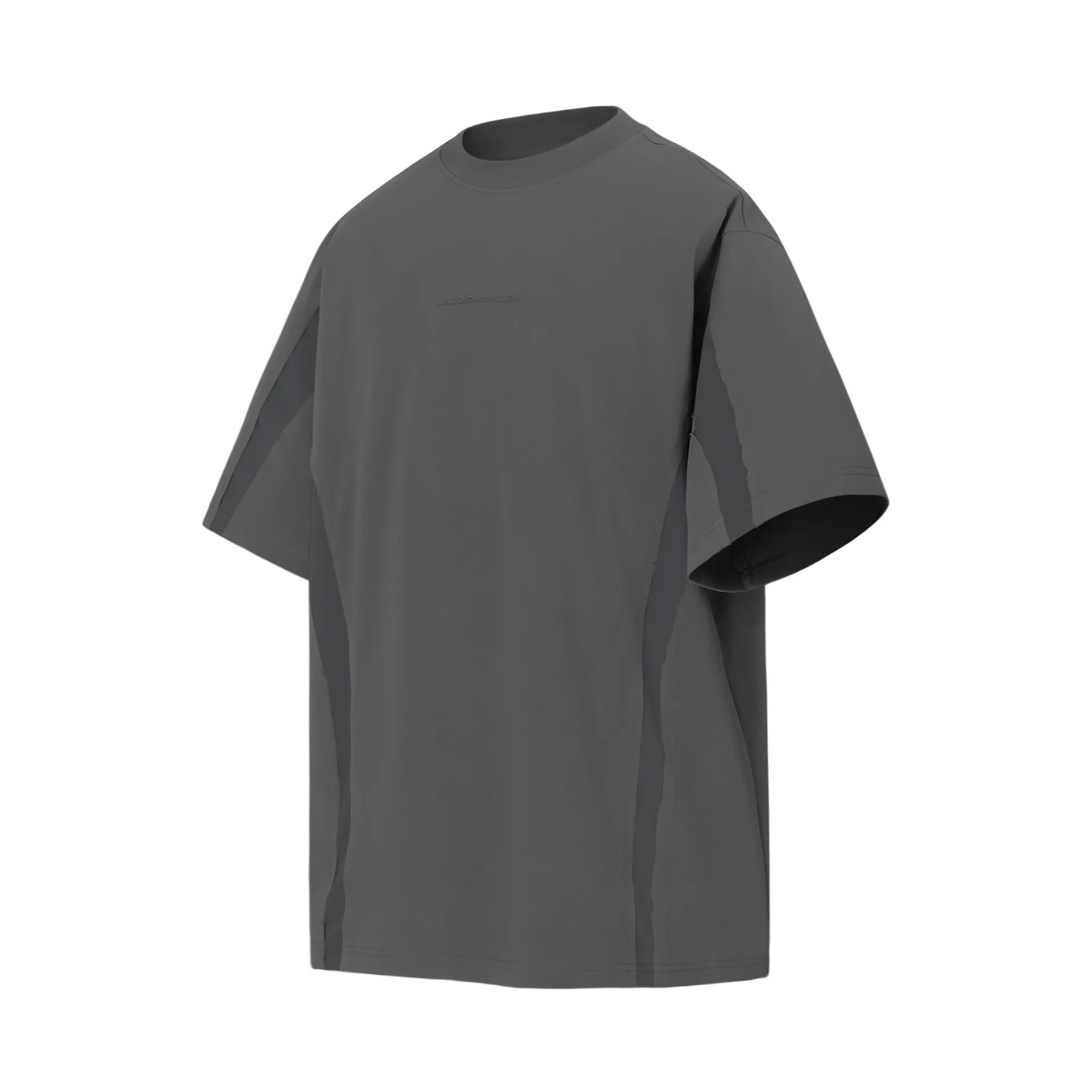 Jiayiku Men's  Summer American Retro Trendy Brand Washed Tee T-shirt Motorcycle Stitching Short-sleeved T-shirt For Men display picture 8