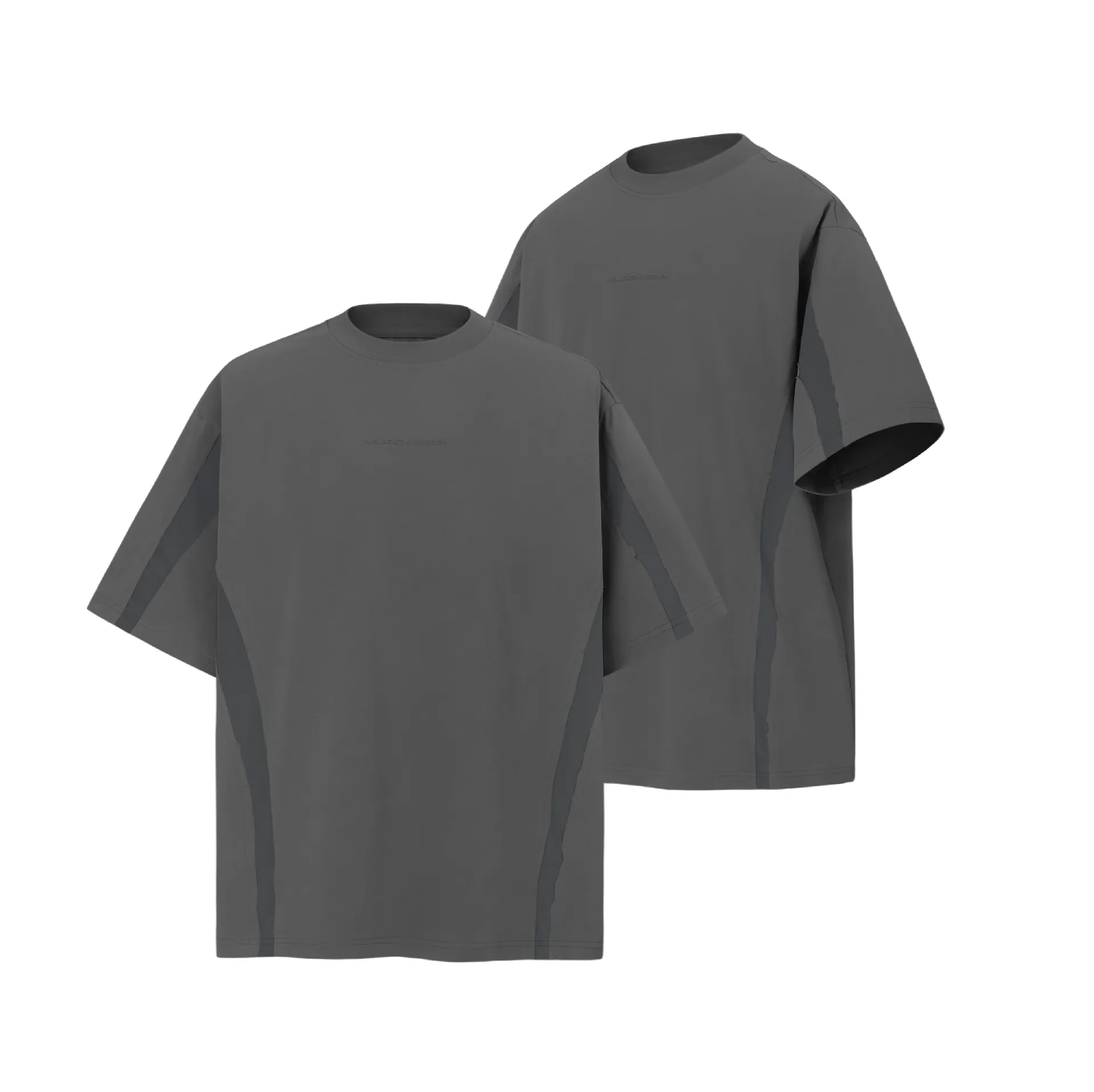 Jiayiku Men's  Summer American Retro Trendy Brand Washed Tee T-shirt Motorcycle Stitching Short-sleeved T-shirt For Men display picture 12