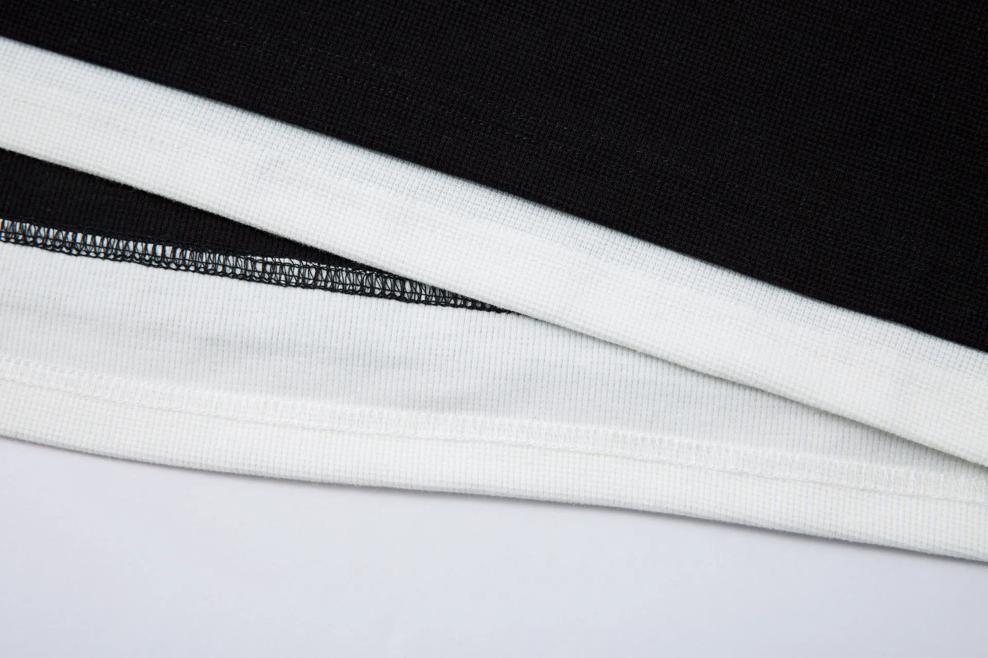 Jiayiku Men's  Summer New Niche Personalized Half Open Collar Simple All-match T-shirt Men's Short-sleeved Base Shirt display picture 12