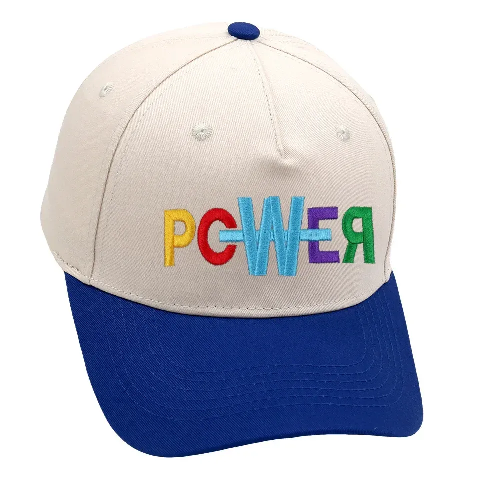POWER Trucker Cap Popular Color Letters GD Color Matching Baseball Cap Embroidery Men And Women Vintage Hat display picture 5
