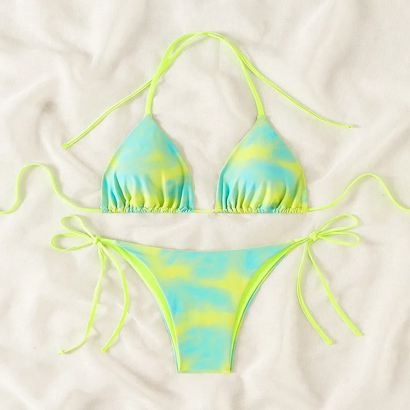New   Lace-up Swimwear Women's Fashion Sexual Beach Bikini Spa Swimwear Bikini display picture 2