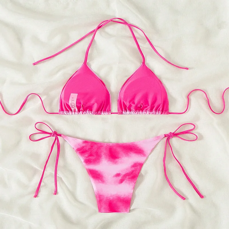 New   Lace-up Swimwear Women's Fashion Sexual Beach Bikini Spa Swimwear Bikini display picture 8