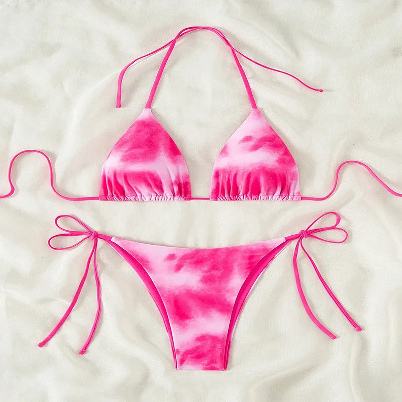 New   Lace-up Swimwear Women's Fashion Sexual Beach Bikini Spa Swimwear Bikini display picture 10