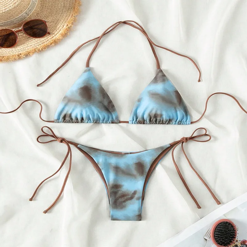 New   Lace-up Swimwear Women's Fashion Sexual Beach Bikini Spa Swimwear Bikini display picture 12