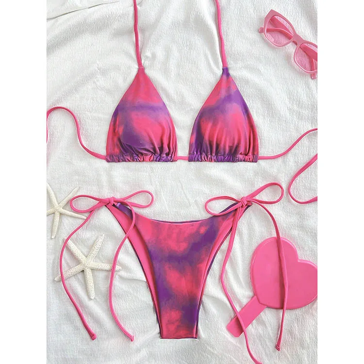 New   Lace-up Swimwear Women's Fashion Sexual Beach Bikini Spa Swimwear Bikini display picture 18