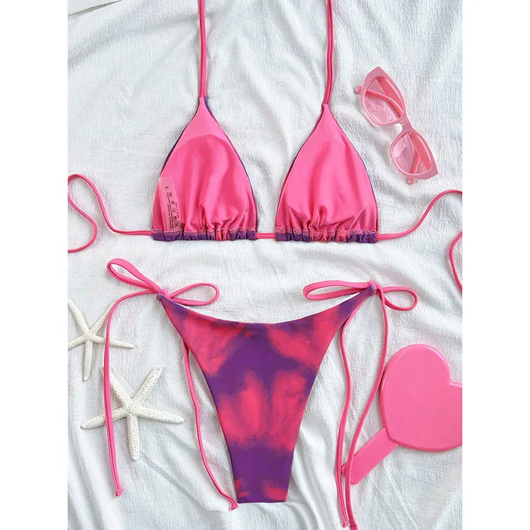 New   Lace-up Swimwear Women's Fashion Sexual Beach Bikini Spa Swimwear Bikini display picture 19