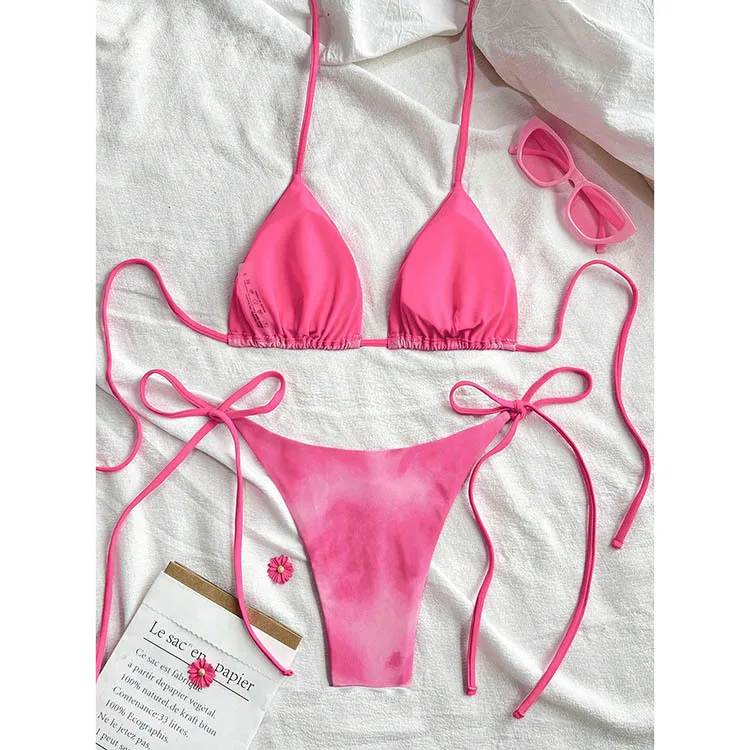 New   Lace-up Swimwear Women's Fashion Sexual Beach Bikini Spa Swimwear Bikini display picture 29