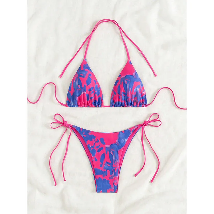 New   Lace-up Swimwear Women's Fashion Sexual Beach Bikini Spa Swimwear Bikini display picture 33