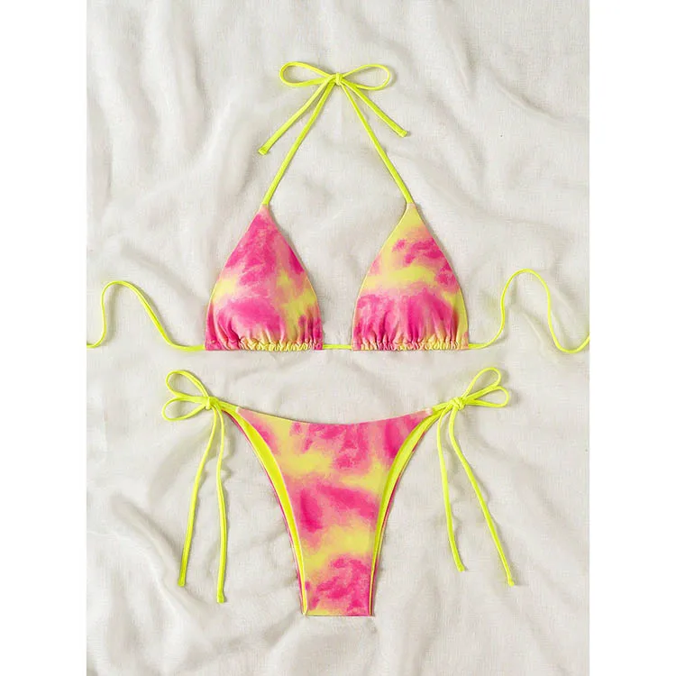 New   Lace-up Swimwear Women's Fashion Sexual Beach Bikini Spa Swimwear Bikini display picture 38
