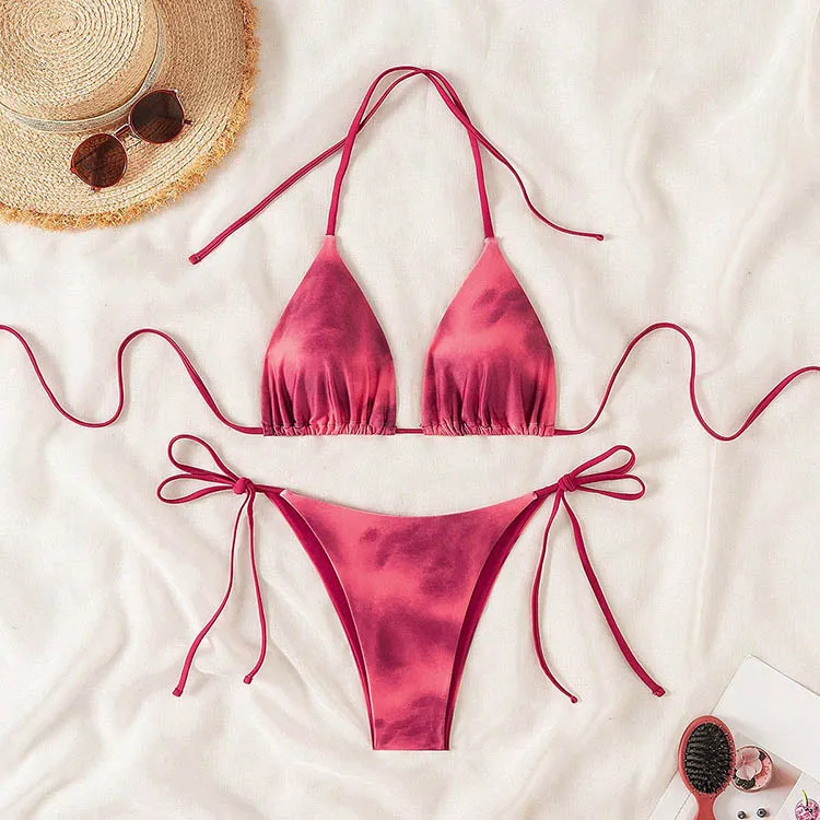 New   Lace-up Swimwear Women's Fashion Sexual Beach Bikini Spa Swimwear Bikini display picture 42