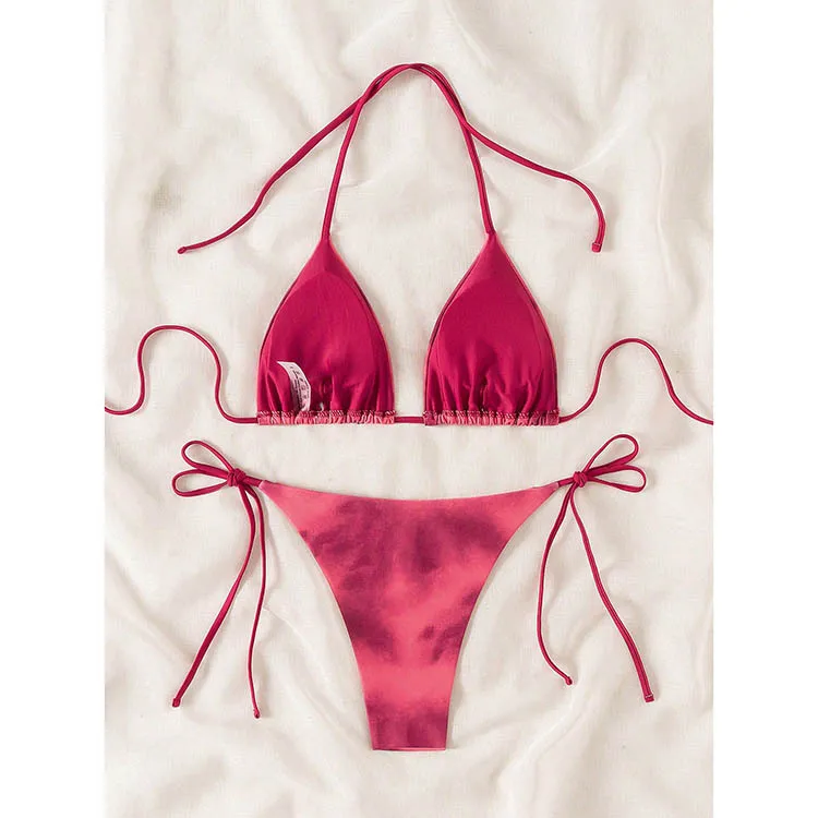New   Lace-up Swimwear Women's Fashion Sexual Beach Bikini Spa Swimwear Bikini display picture 44
