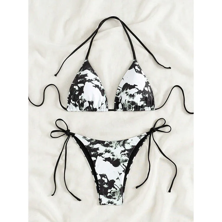 New   Lace-up Swimwear Women's Fashion Sexual Beach Bikini Spa Swimwear Bikini display picture 49