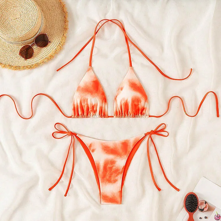 New   Lace-up Swimwear Women's Fashion Sexual Beach Bikini Spa Swimwear Bikini display picture 53