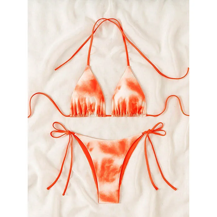 New   Lace-up Swimwear Women's Fashion Sexual Beach Bikini Spa Swimwear Bikini display picture 54