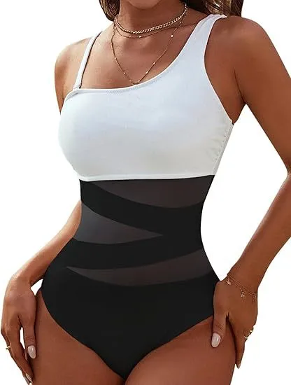 New Style Swimsuit Female Sexy Beautiful Back Printed Bikini Blouse Two-Piece Set Foreign Trade Bikini display picture 9