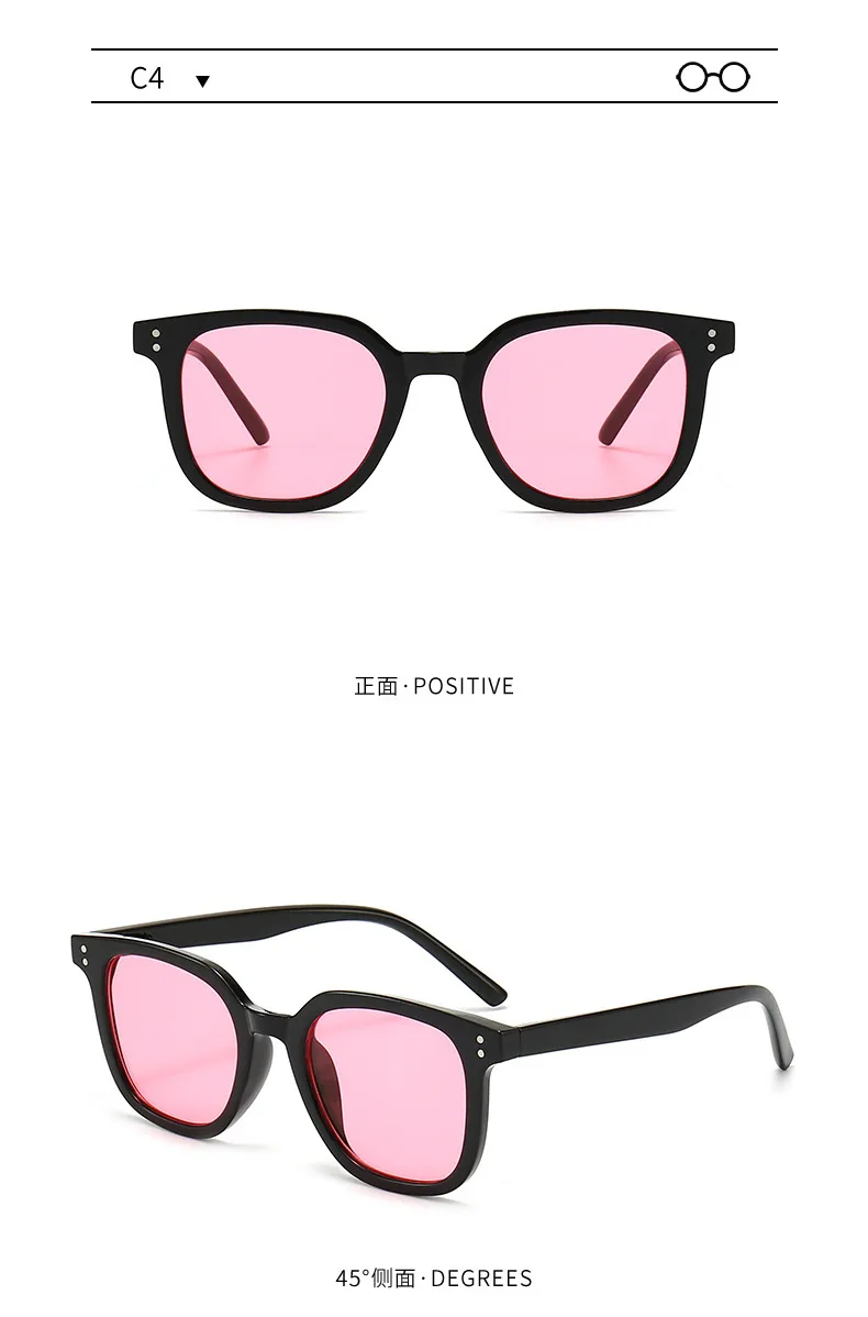 Fashion Sunglasses Men's New High-definition Anti-ultraviolet Strong Light Driving Special Sunglasses Women's Face Small Decorative Glasses display picture 5